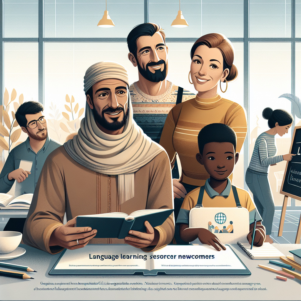 Language Learning Resources for Newcomers: A Guide for Refugees